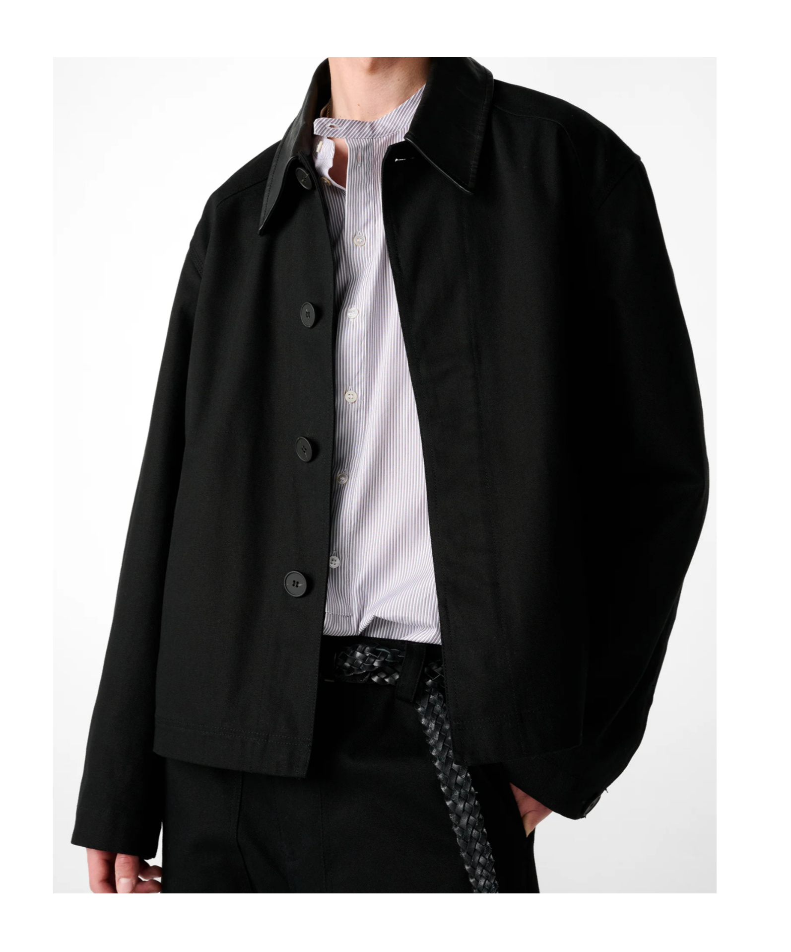 Studio Nicholson Dover Jacket In Black
