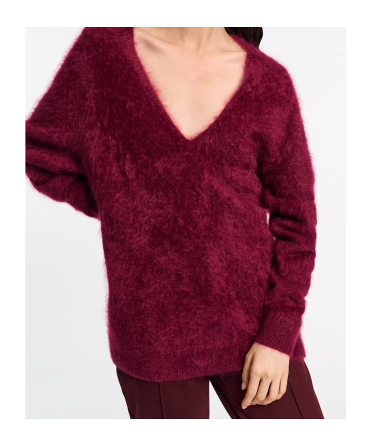 Shop Dorothee Schumacher Long-sleeved Cashmere Sweater In Brown