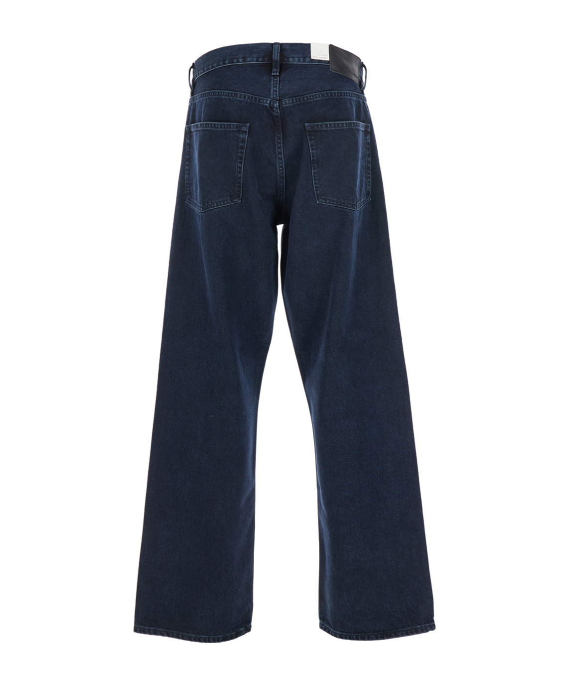 Sunflower Blue Jeans With Belt Loops And Logo Patch On The Rear