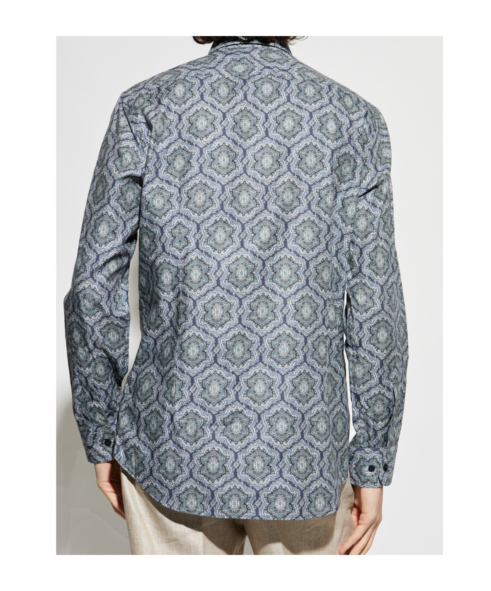 Etro Geometric Pattern Long-sleeved Shirt