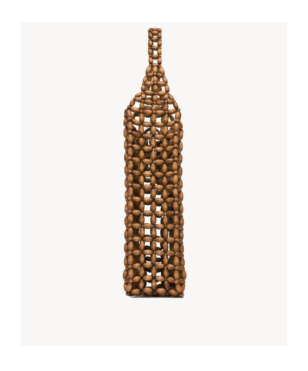 Saint Laurent Rectangular Handbag In Brown