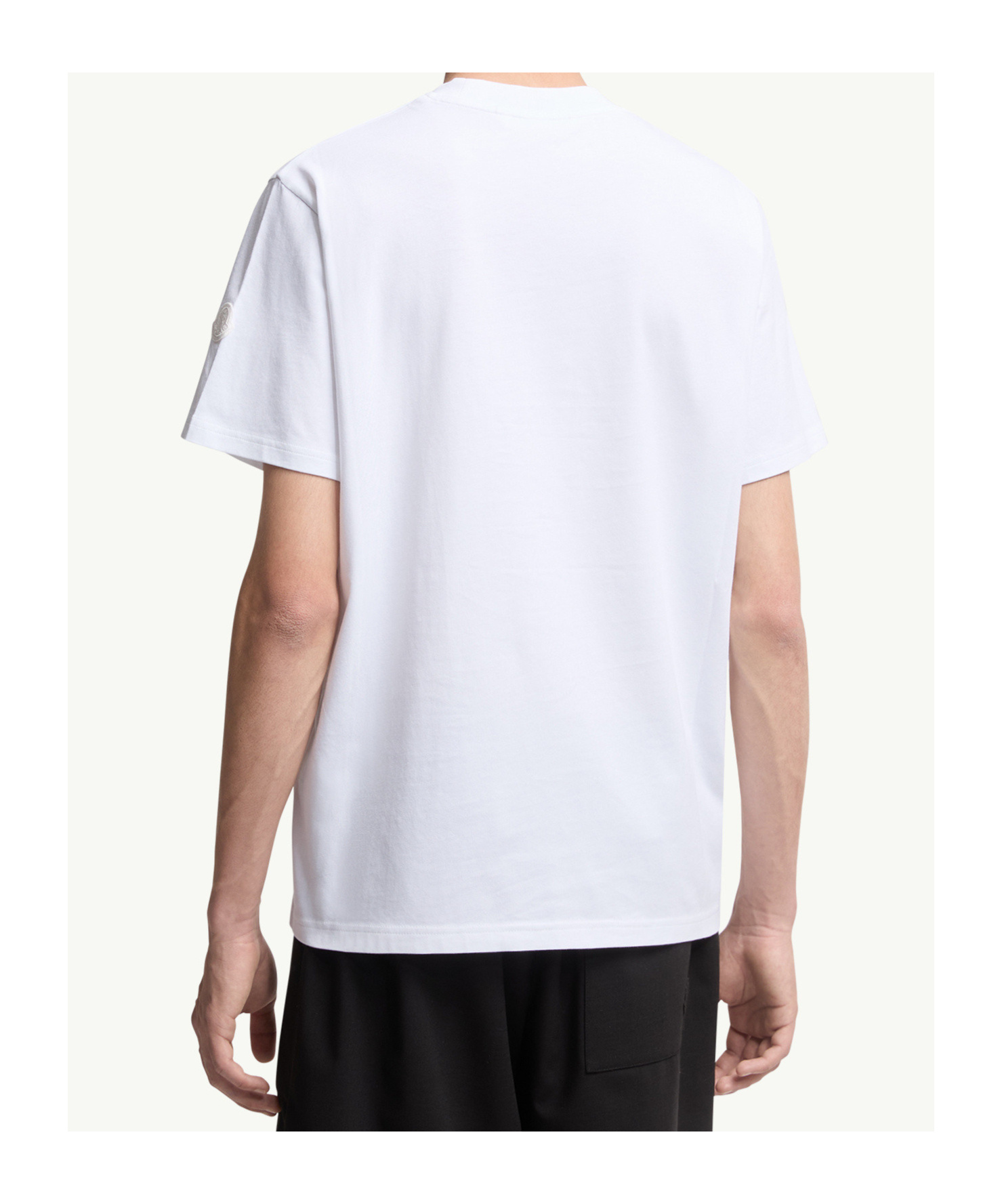 Moncler Round Neck Short Sleeve T-shirt
