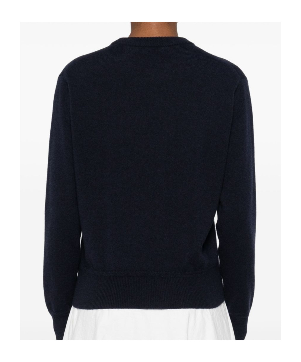 Bally Long-sleeved Sweater In Black