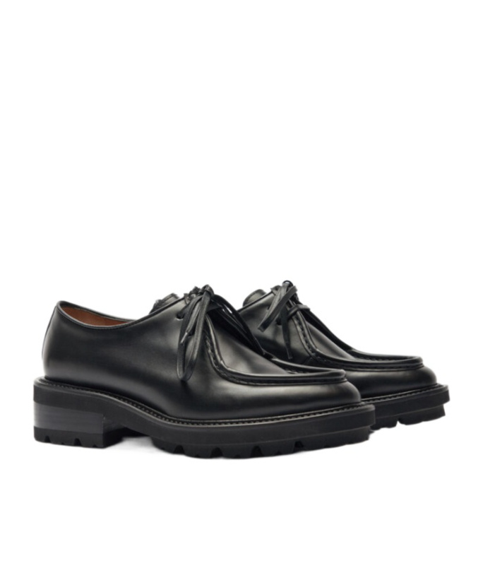 Scarosso Carolina Lace-up Shoes In Black