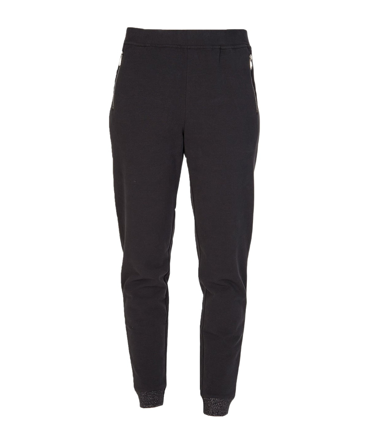 ARMANI JEANS ELASTIC WAIST-EDGE SWEATPANTS