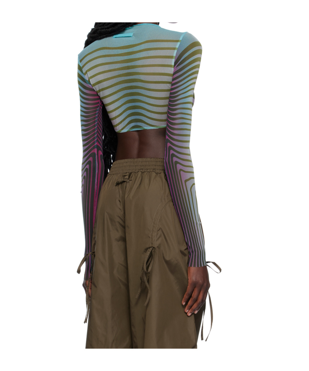 Jean Paul Gaultier Long Sleeve T-shirt In Multi