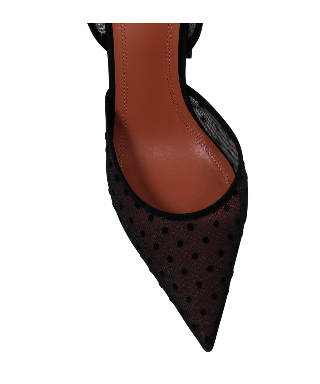 Amina Muaddi Slingback High-heeled Sandals In Black