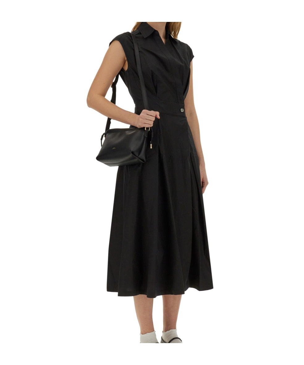 Apc A.p.c. "athena" Dress In Black