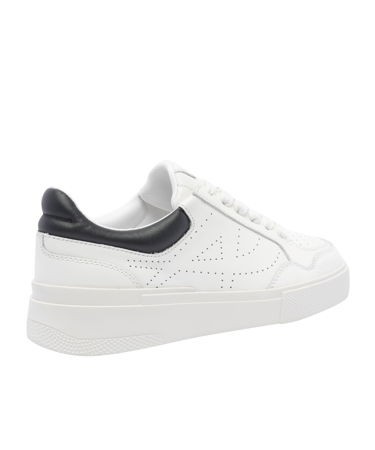 Ash Lace-up Low-cut Casual Shoes In White
