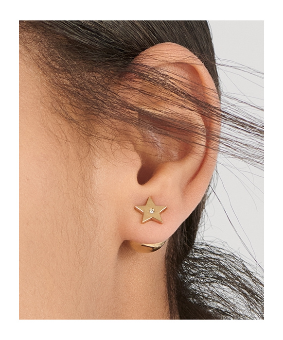 Dior Tribales Earrings In Gold