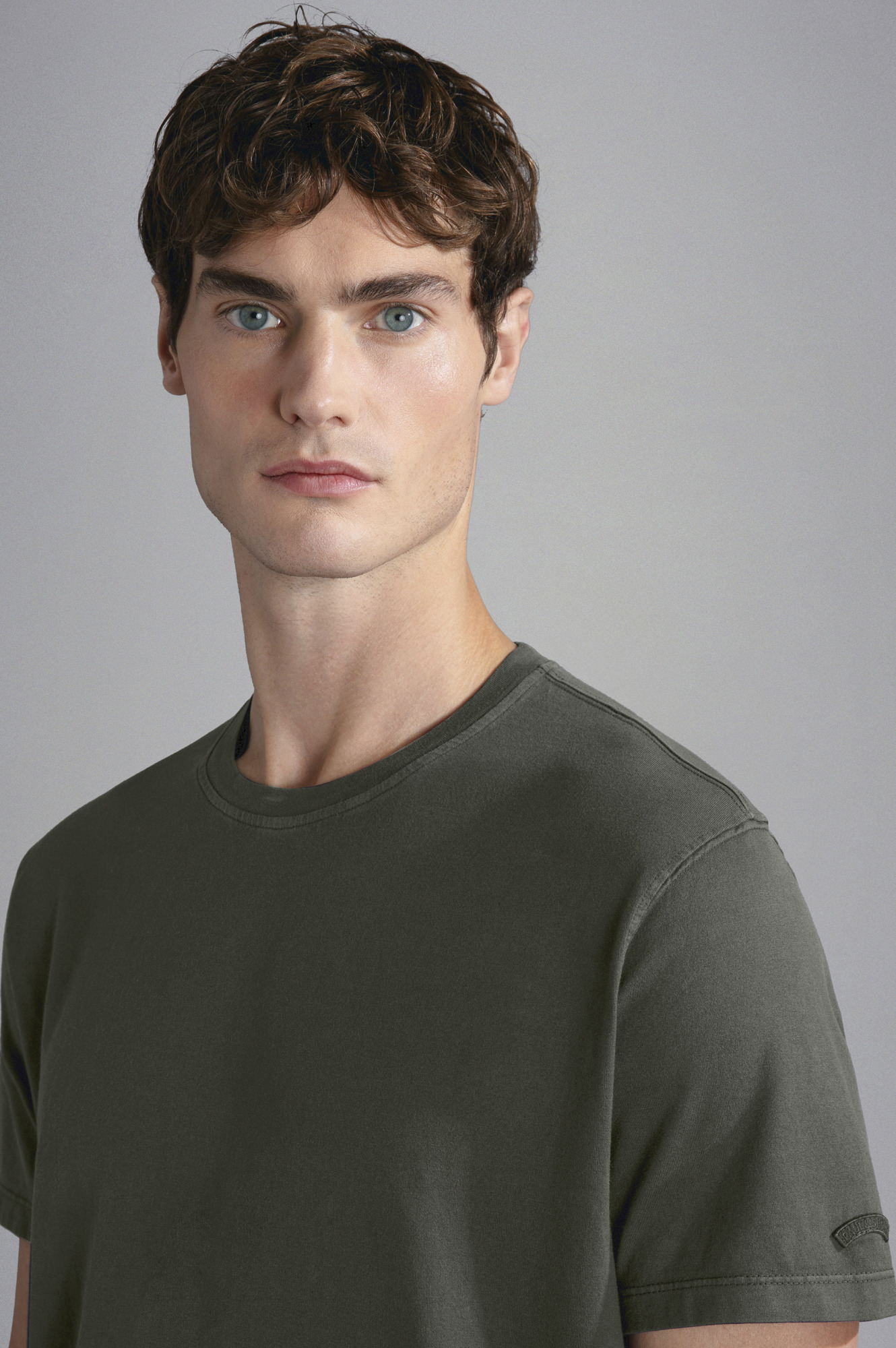 PAUL & SHARK T-SHIRT WITH ROUND NECK AND SHORT SLEEVES 