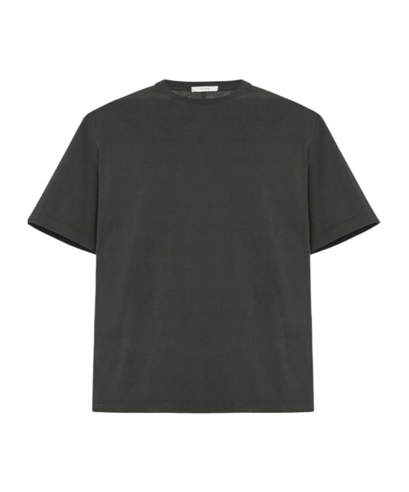 The Row Item O-neck Short-sleeved T-shirt In Black