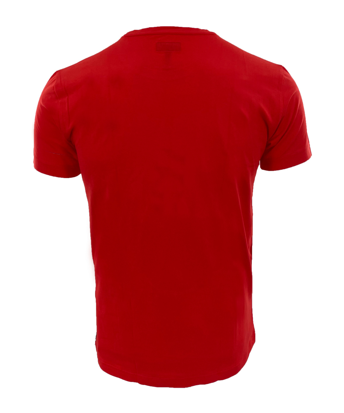 Armani Jeans Item O-neck Short-sleeved T-shirt In Red