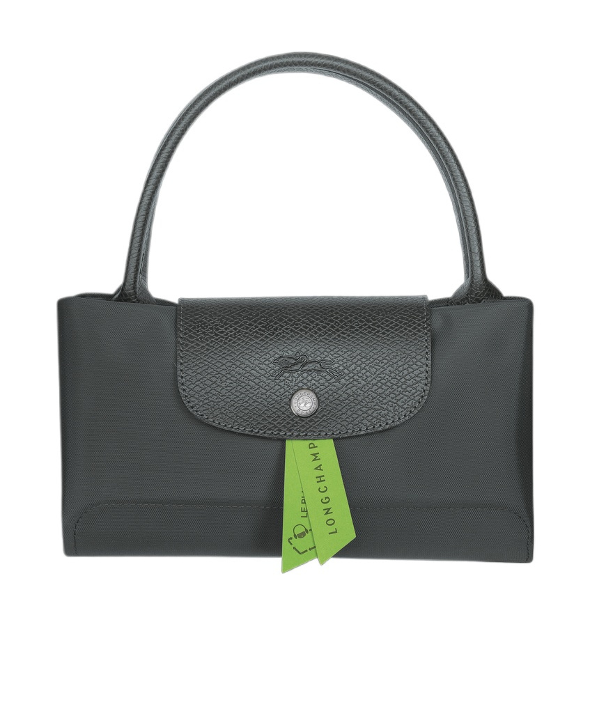 Shop Longchamp Running Horse Embroidered Short-handle Handbag In Black