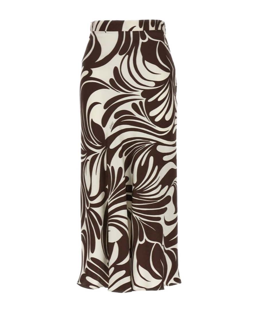 La Doublej Lungomare Midi Skirt In Multi