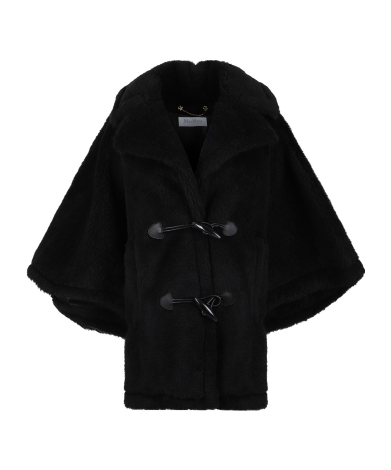 Max Mara Women's Vegan Fur Jacket George In Black