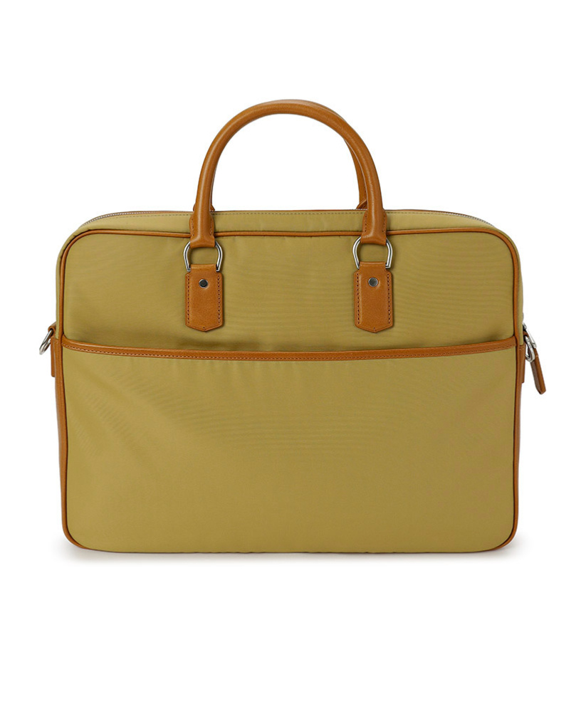 Dunhill Logo Briefcase In Green