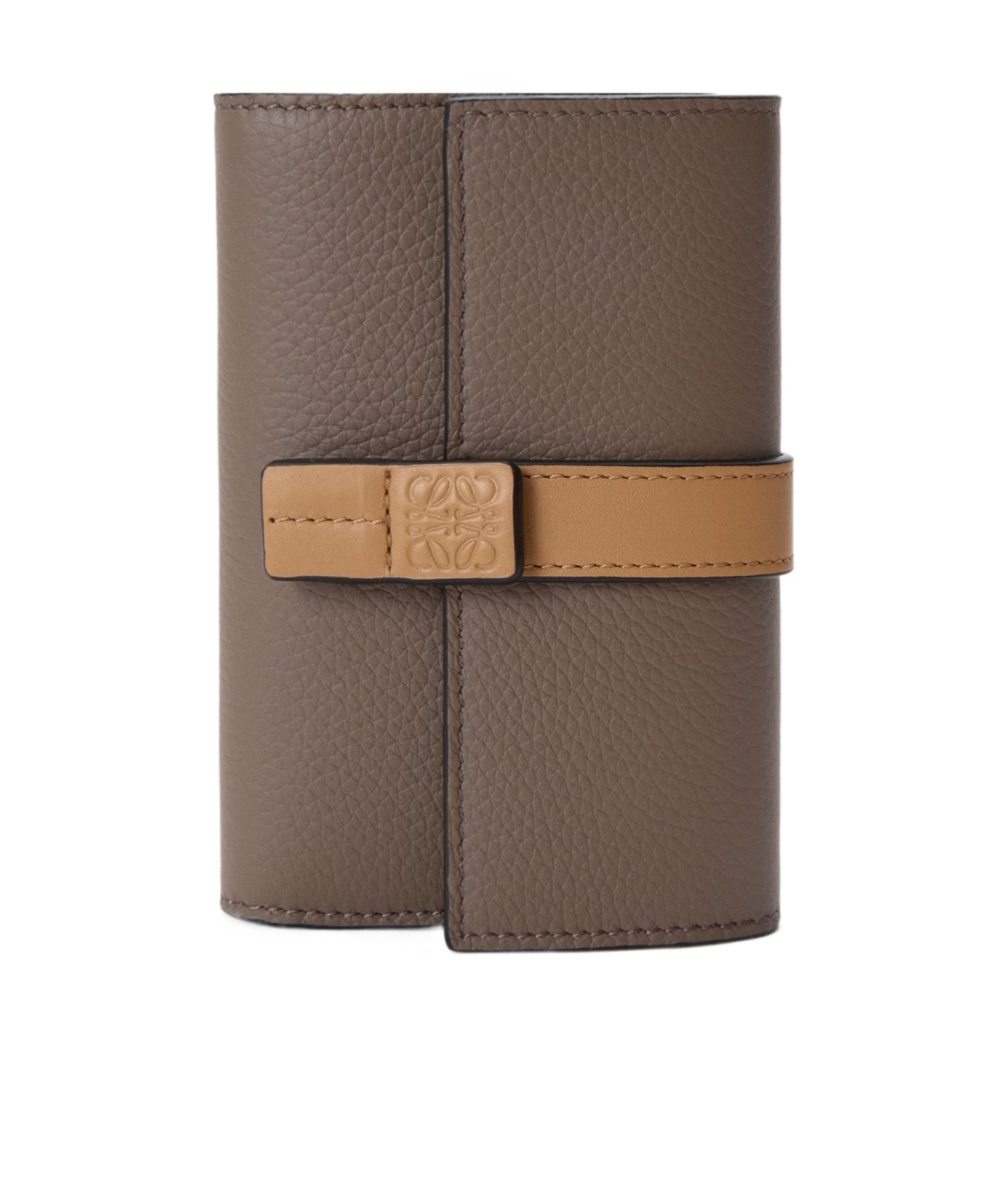 Loewe Small Vertical Wallet In Brown