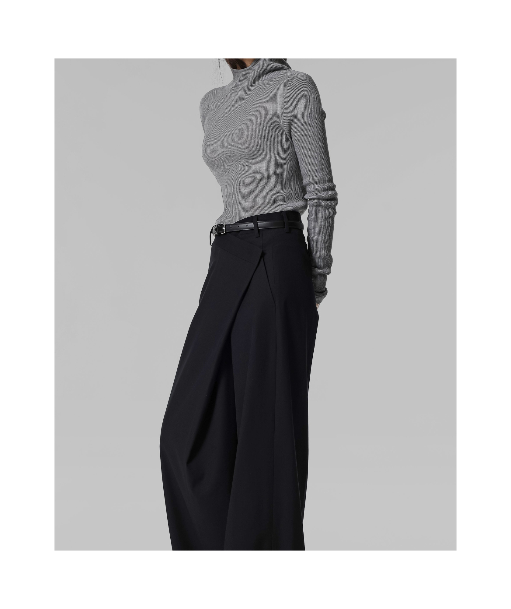 Shop The Frankie Shop Danae Hooded Knit Top - Grey