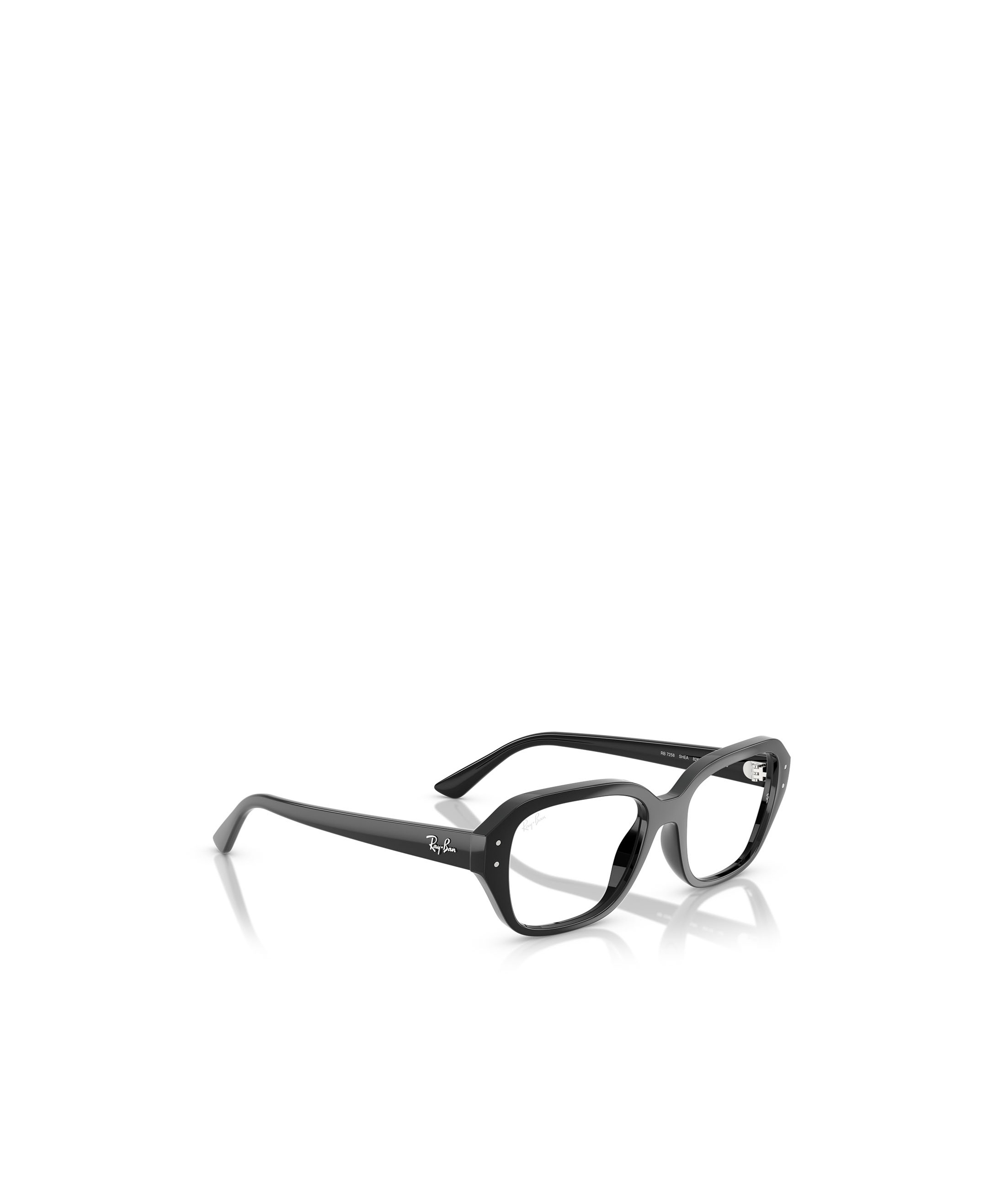 Ray Ban Full-frame Plain Mirror In Black