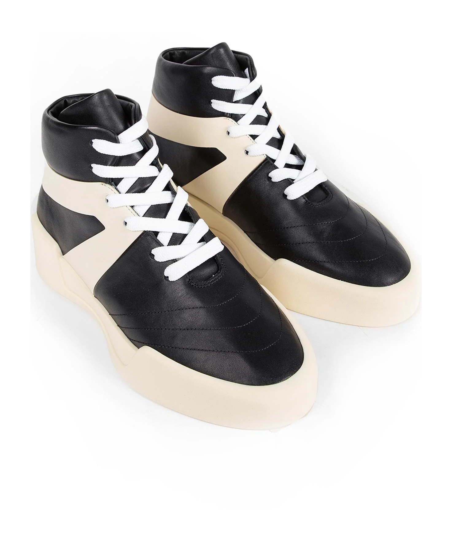 Fear Of God Contemporary Low Top Sneakers With Contrasting Panels In Black