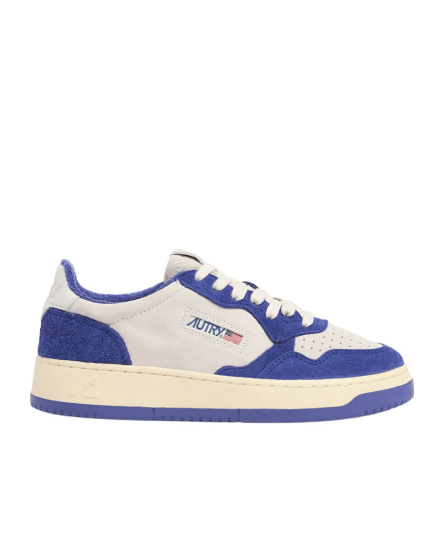 Autry Medalist Low Leather And Suede Sneakers