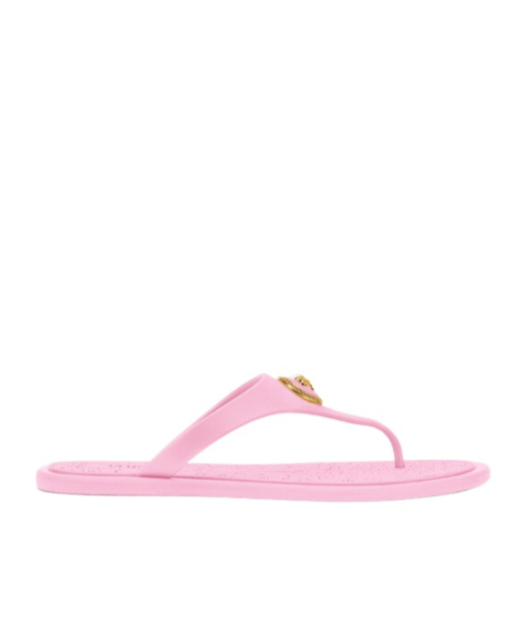 Versace Alia Sandales Plates En Caoutchouc
