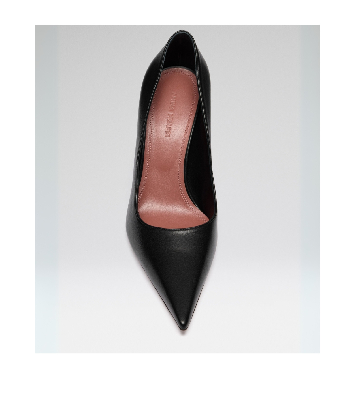 Amina Muaddi Pointed High Heels In Black