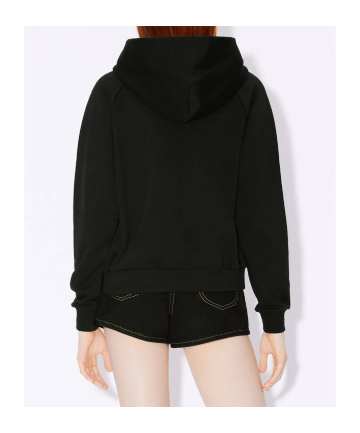 Kenzo Hooded Sweater In Black
