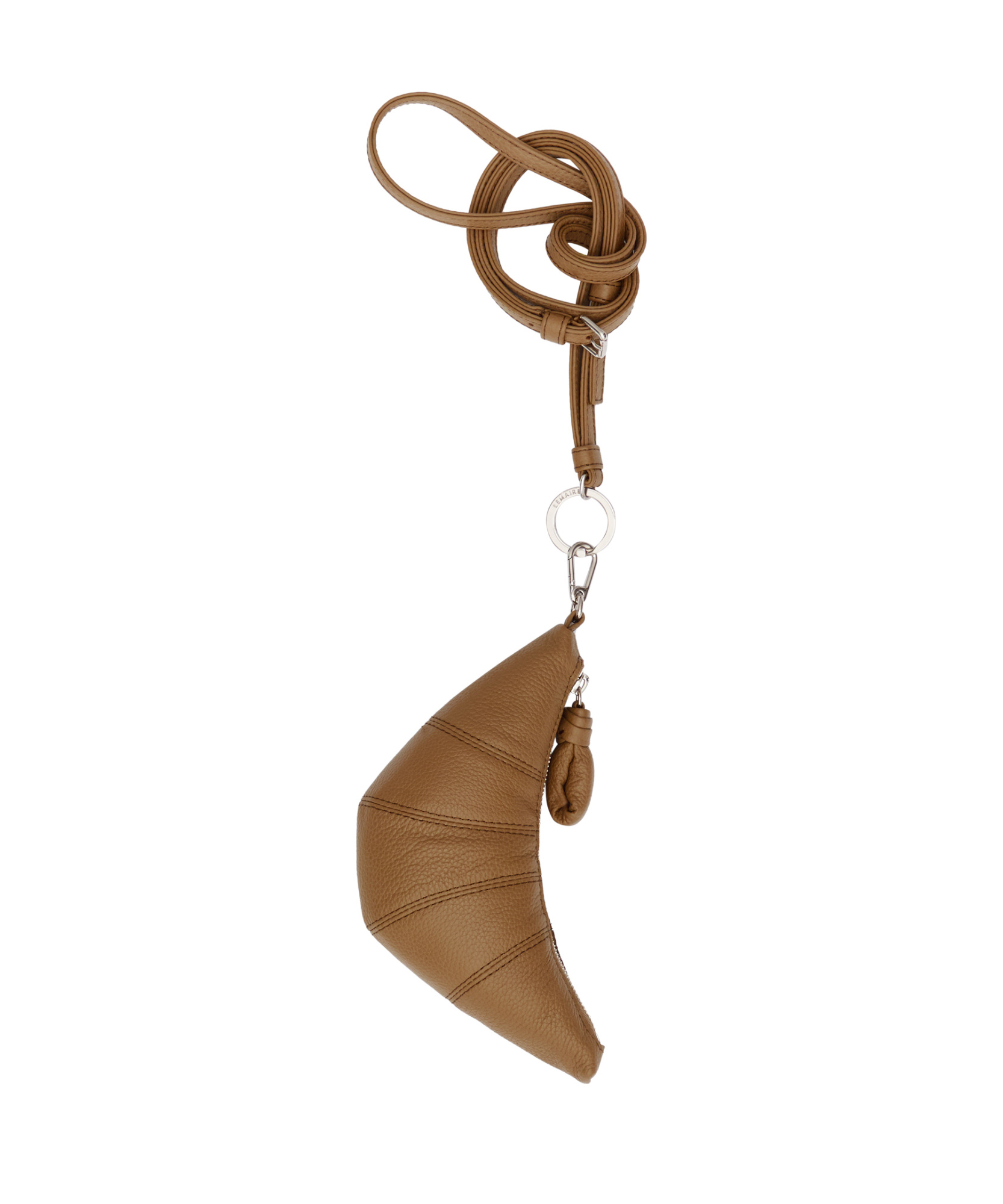 Lemaire Croissant Croissant Coin Purse In Brown