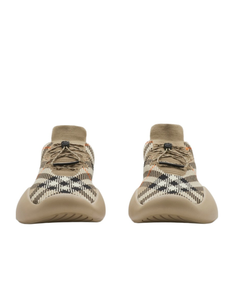 Shop Burberry Neptune Sneakers In Multicolor