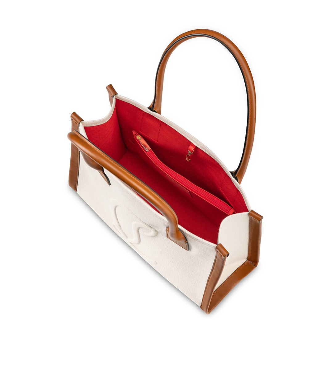 Christian Louboutin By My Side Small Shoulder Bag In White