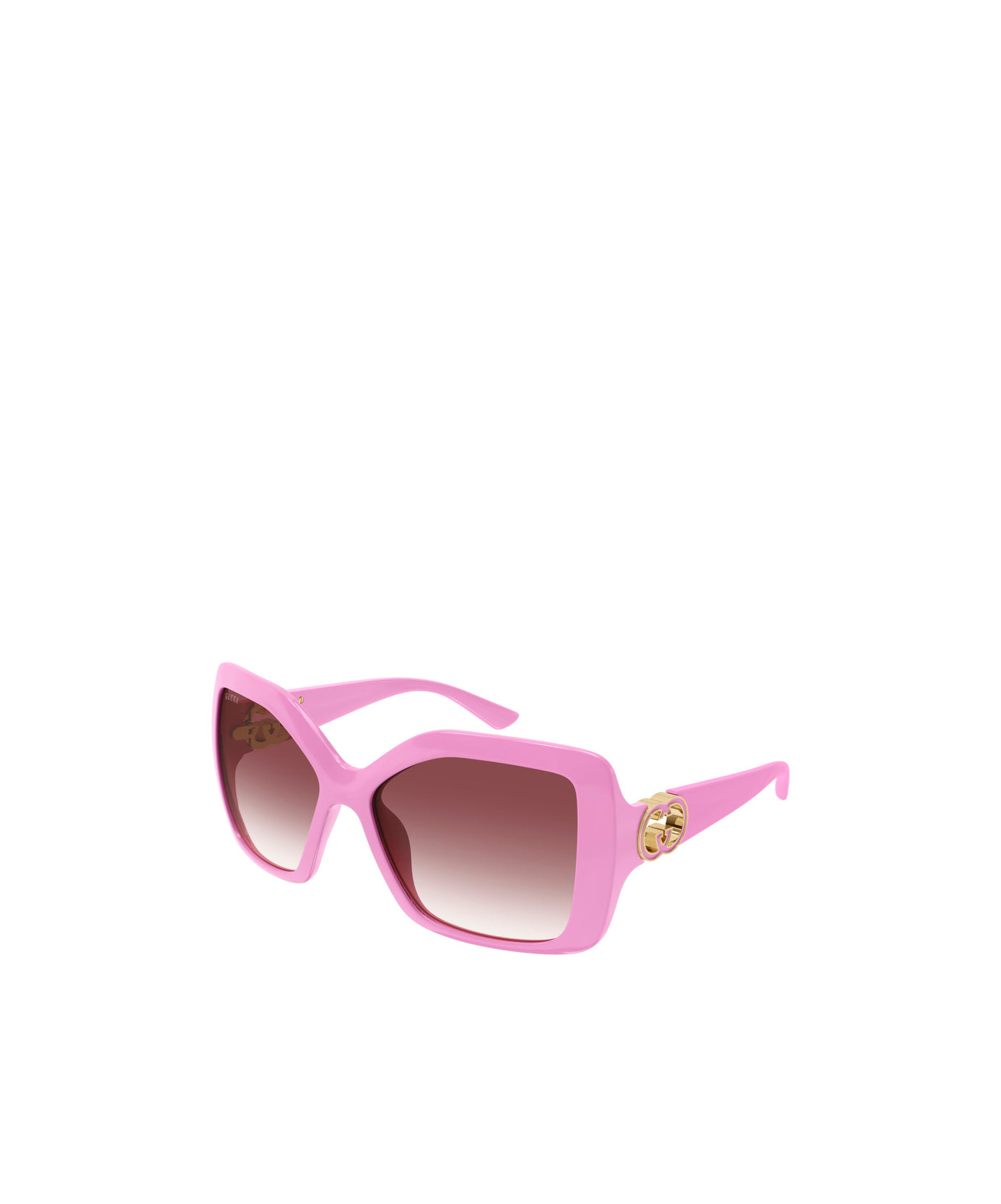 Gucci Interlocking G-plaque Sunglasses In Pink