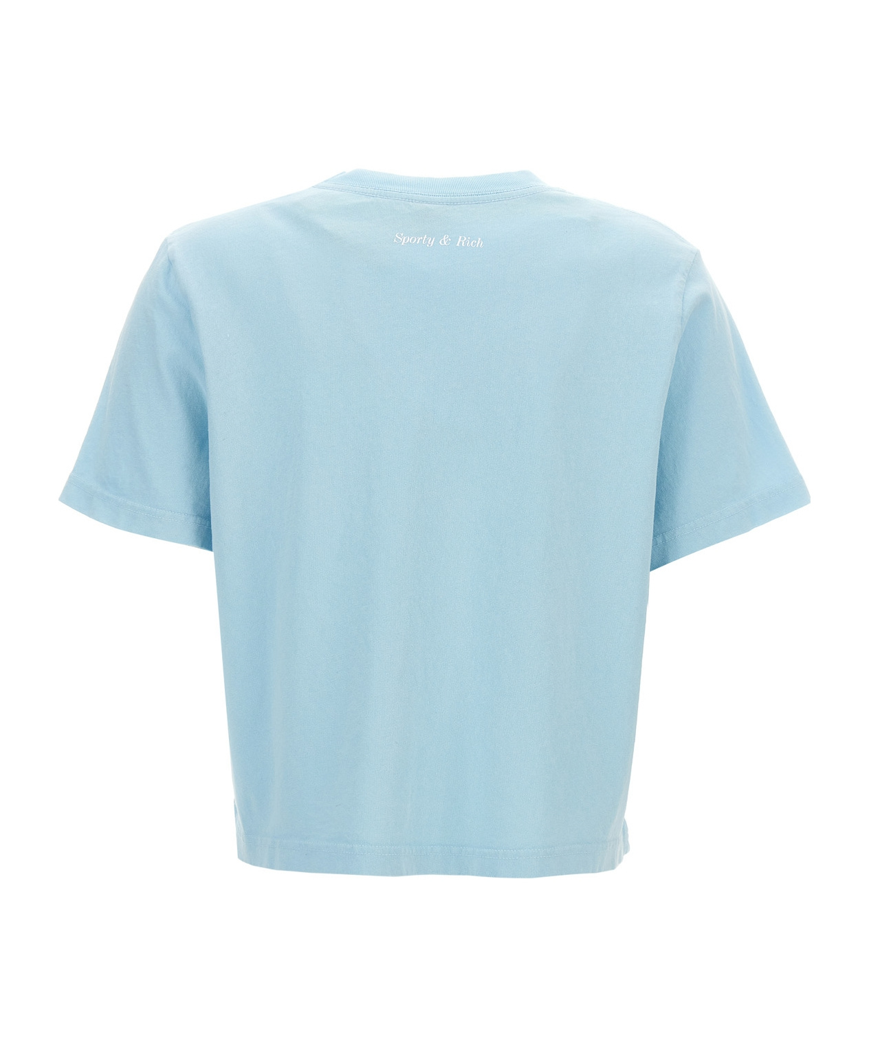 Sporty And Rich Be Nice Short-sleeved T-shirt In Blue