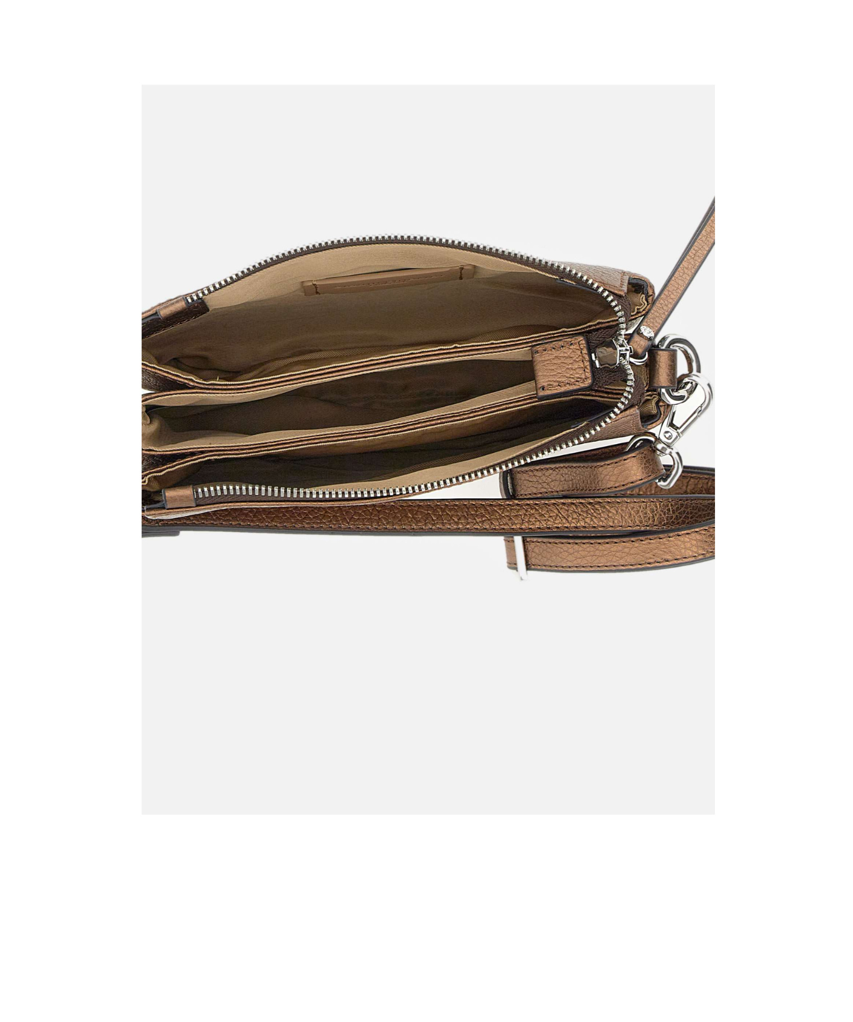 Gianni Chiarini Leather Cross Body Bag In Brown