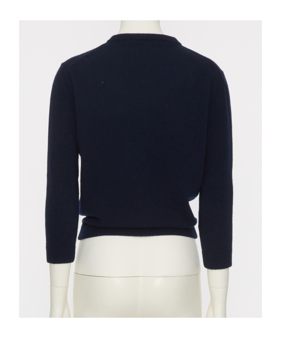 Valentino Bow Knitted Cardigan In Black