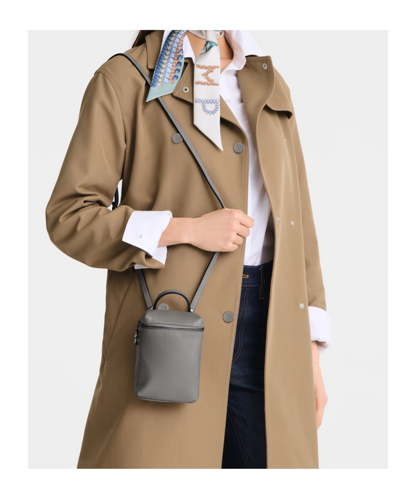Longchamp Le Pliage Xtra Xs Cross-body Bag In Turtledove