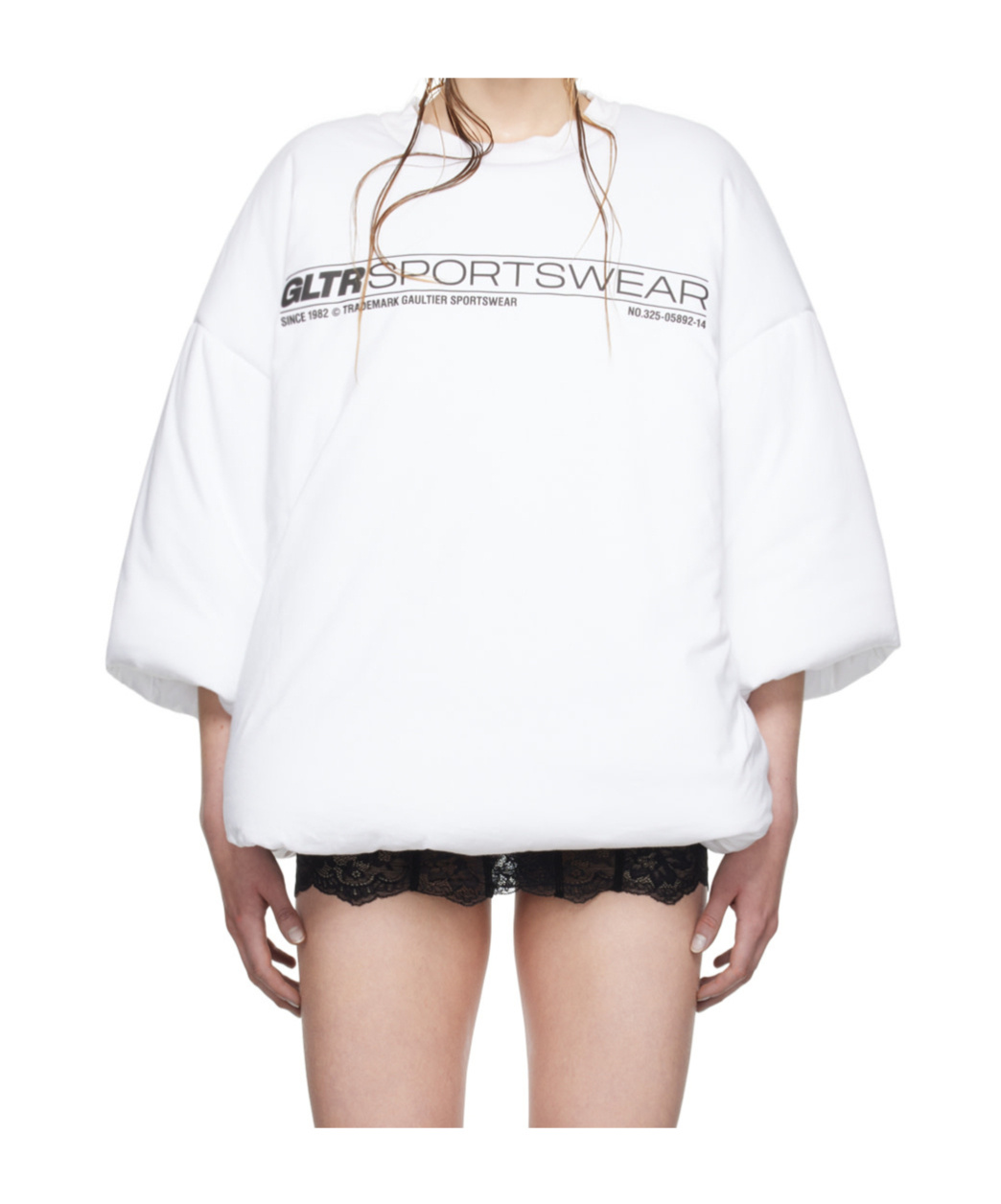 Jean Paul Gaultier White Shayne Oliver Edition T-shirt In White