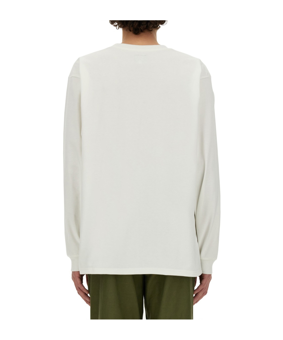 Shop Needles Long-sleeved T-shirt In White