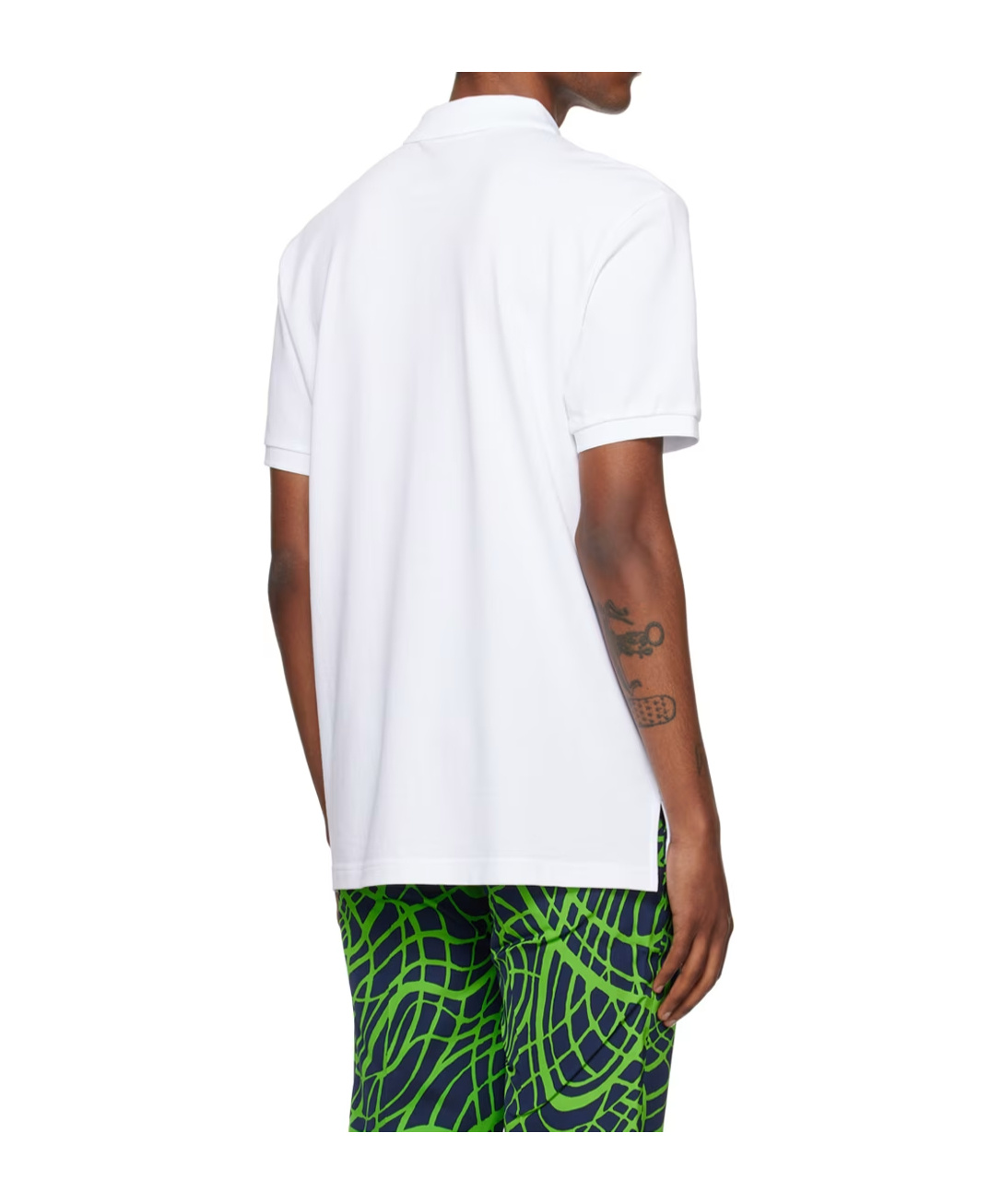 Moschino Short-sleeved Polo Shirt In White