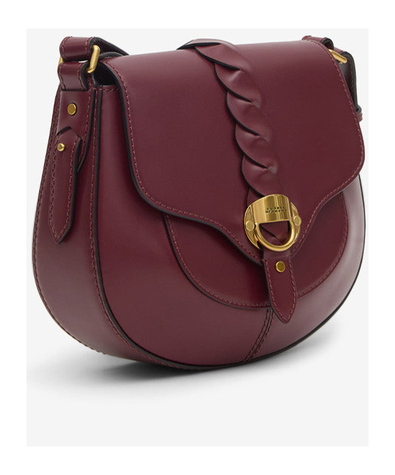 Isabel Marant Small Altay Crossbody Bags In Red