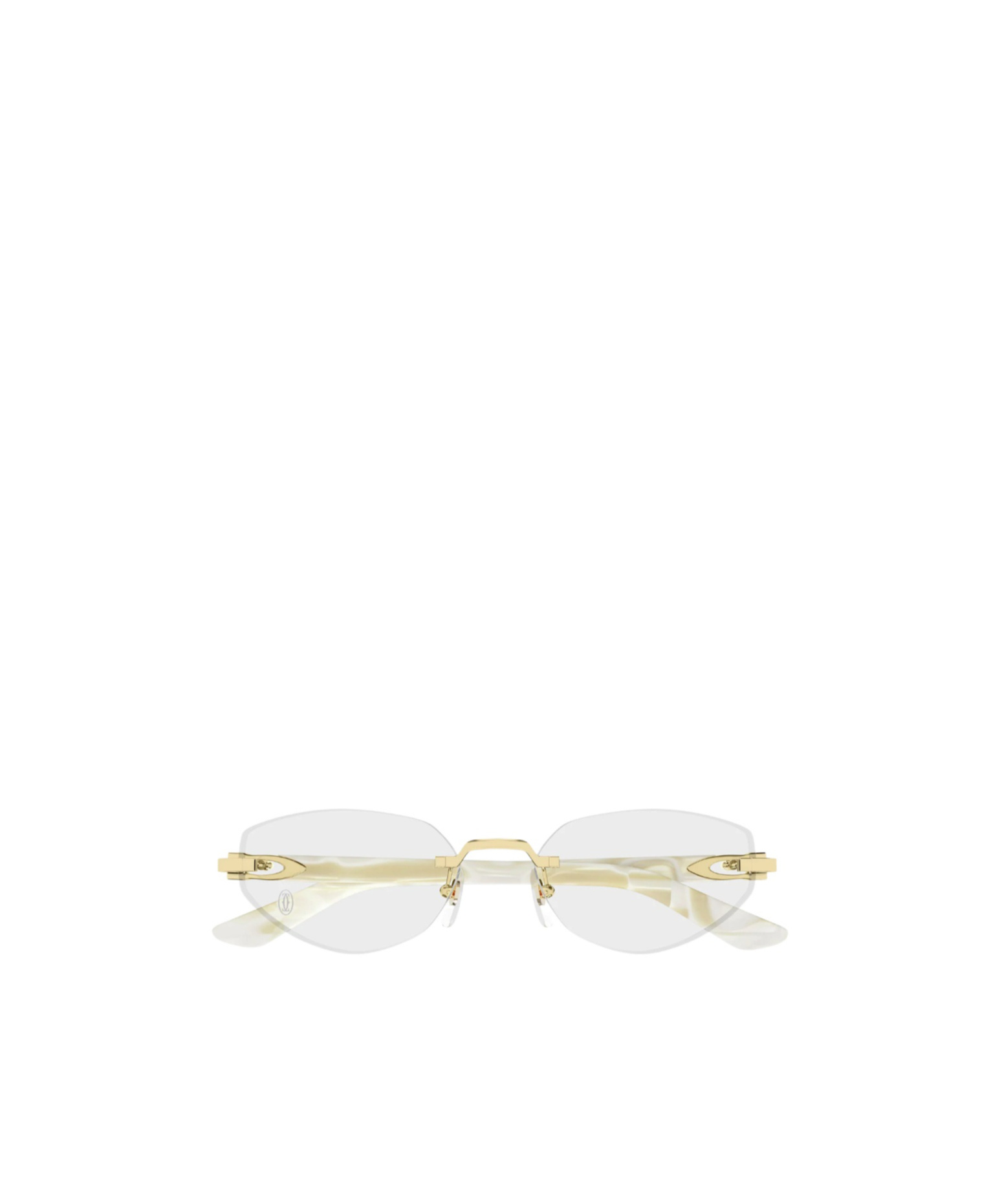 Cartier Frameless Plain Mirror In Gold