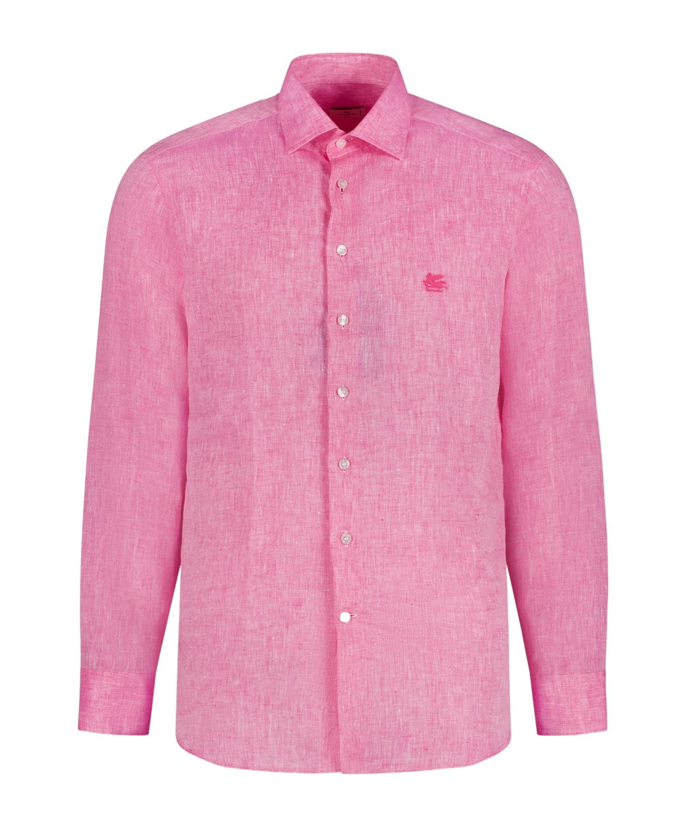 Etro Long-sleeved Shirt In Pink
