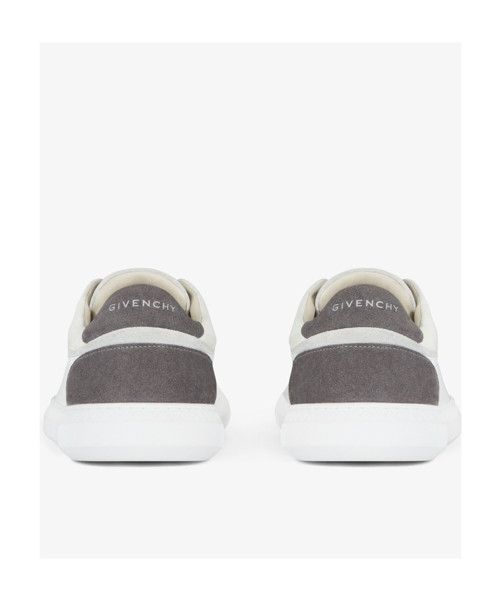 Givenchy Sneakers G Set En Cuir Et Suède In White