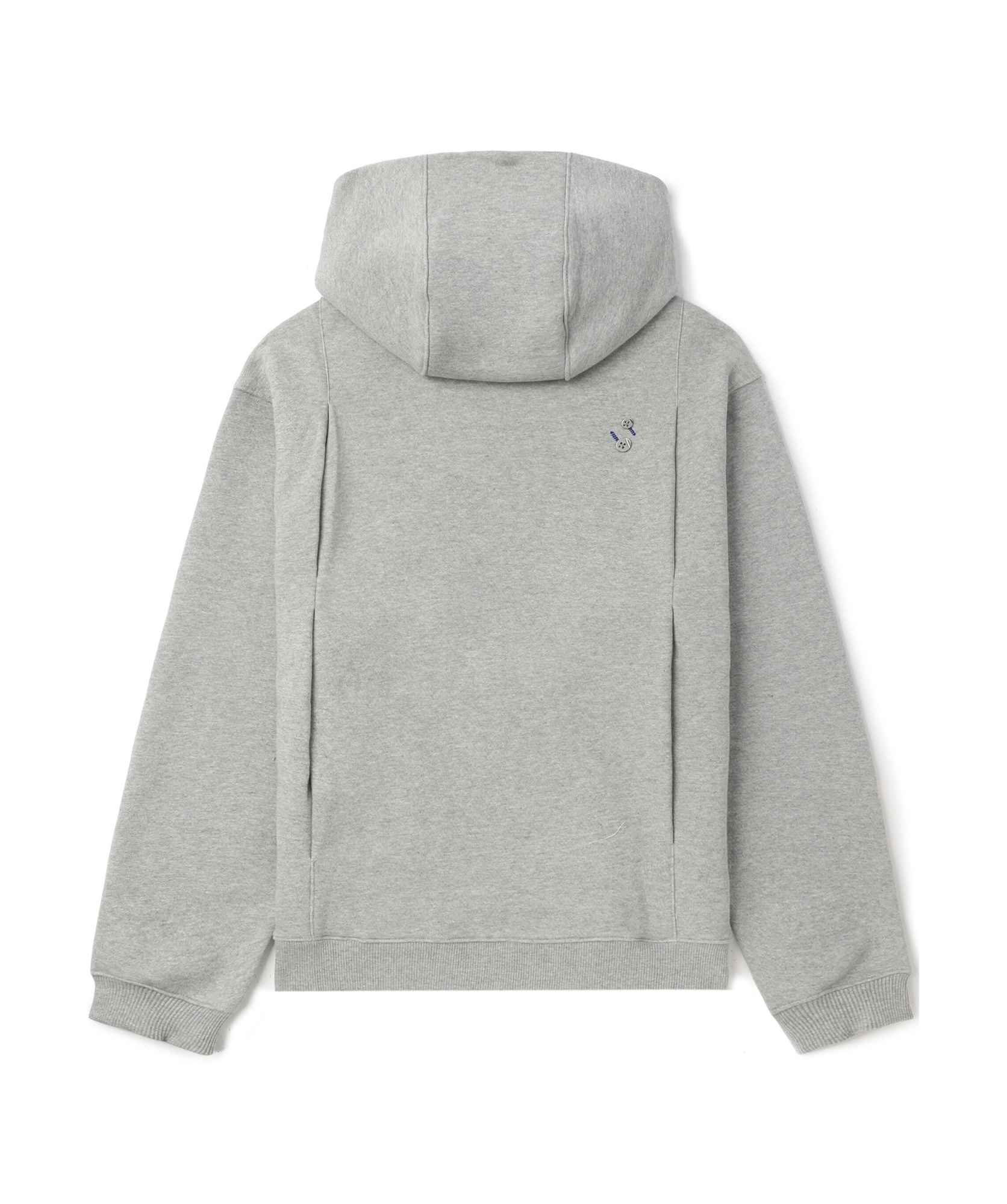 Ader Error Long-sleeved Sweater In Gray