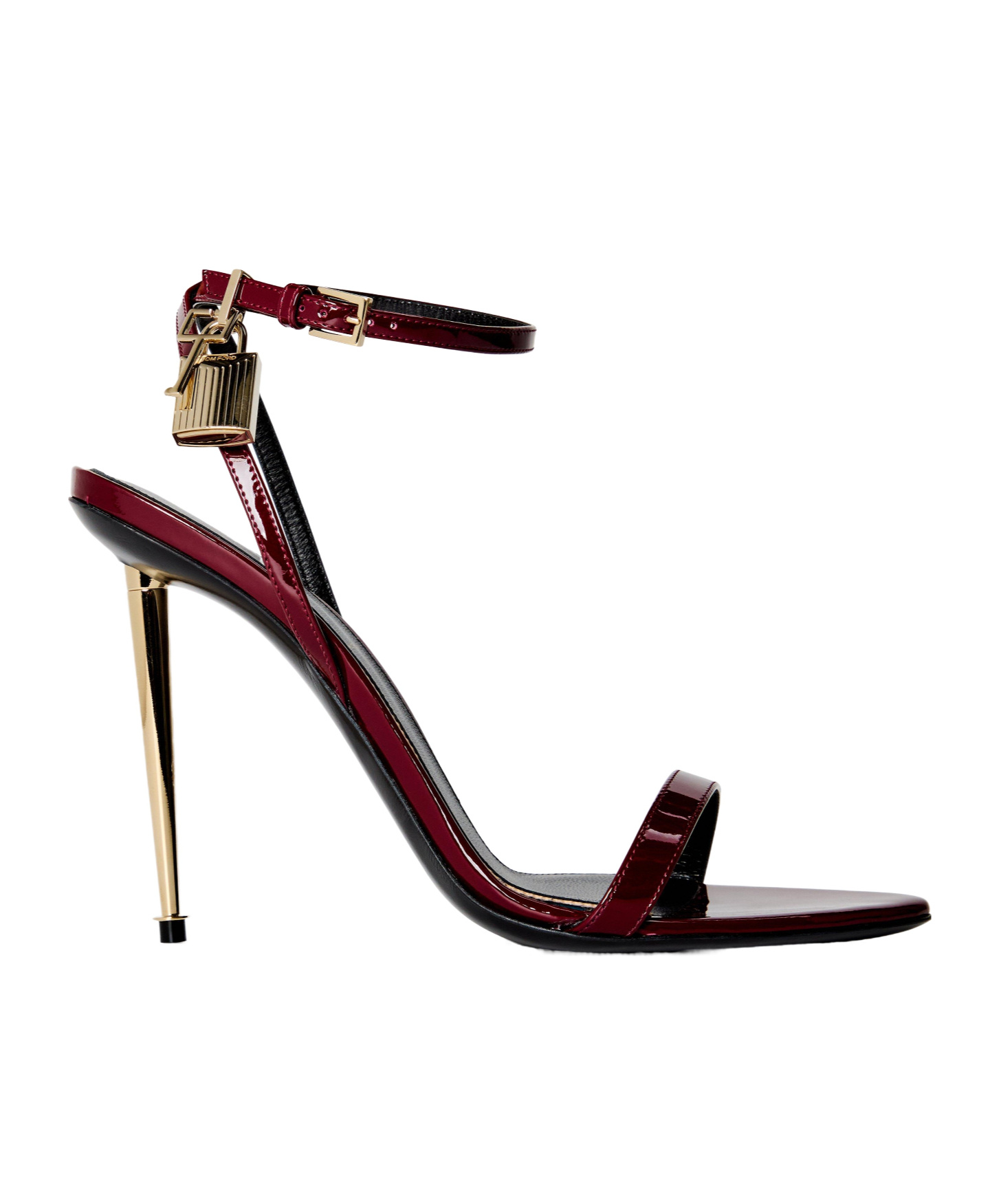 Tom Ford Padlock Heels In Black