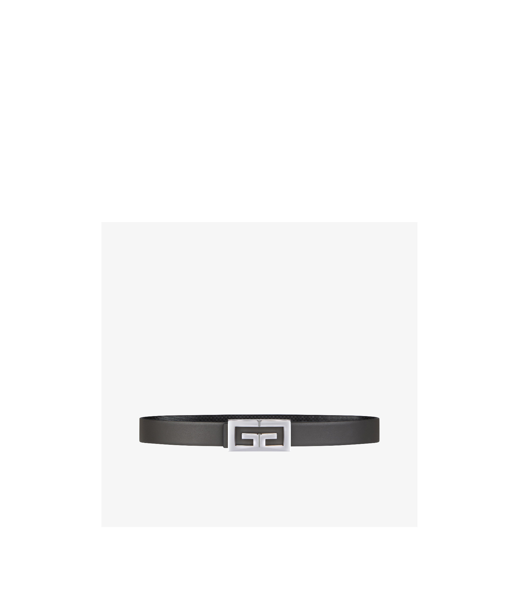 Givenchy Logo Double-sided Belt In Black