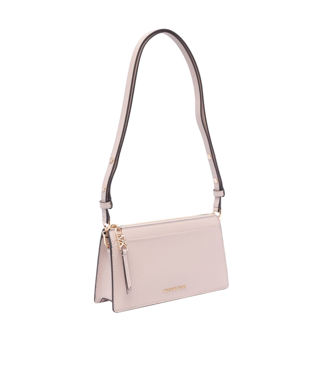 Michael Michael Kors Zippered Shoulder Bag In Pink