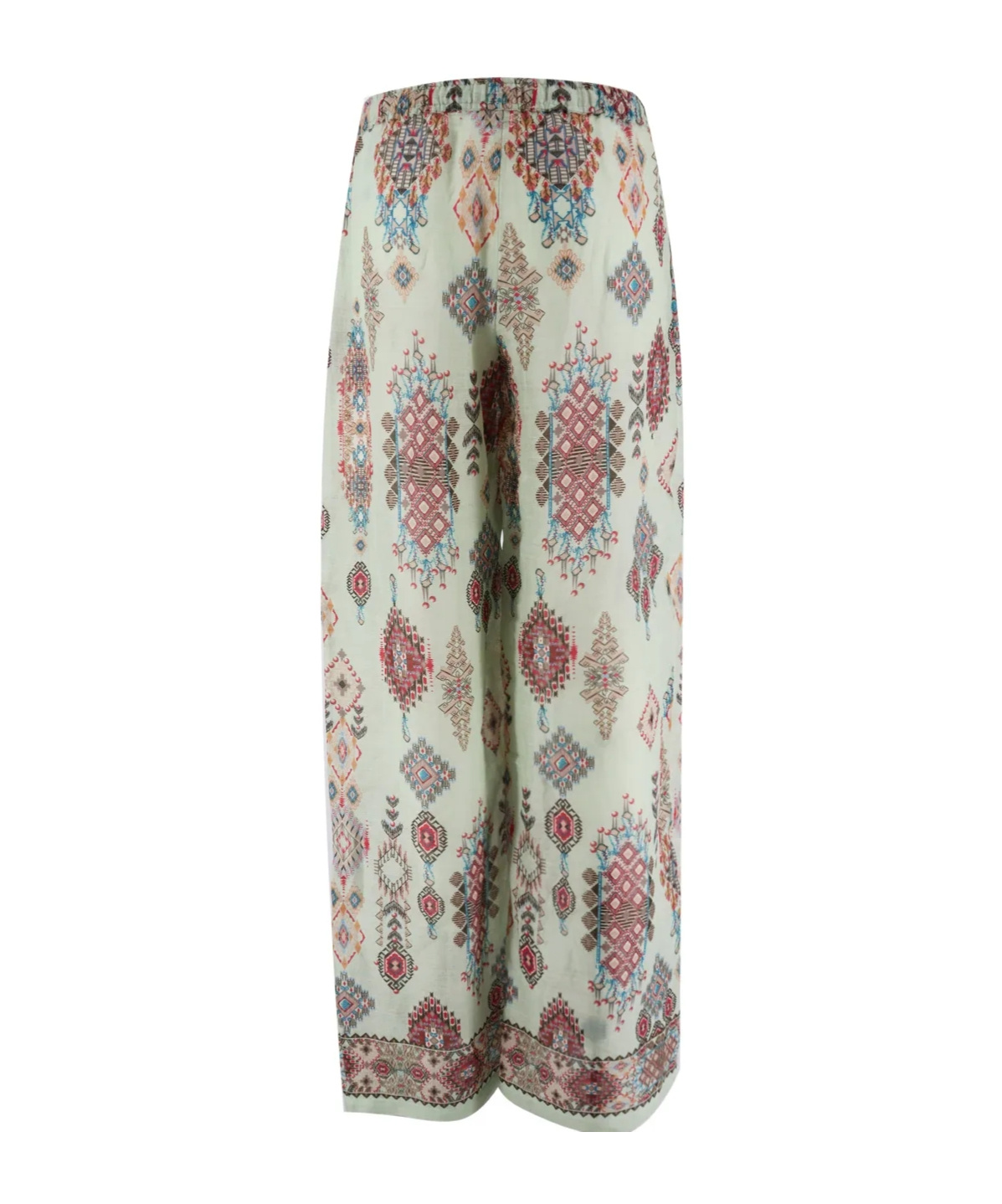 Ermanno Scervino Elastic Waist Casual Pants In Gray