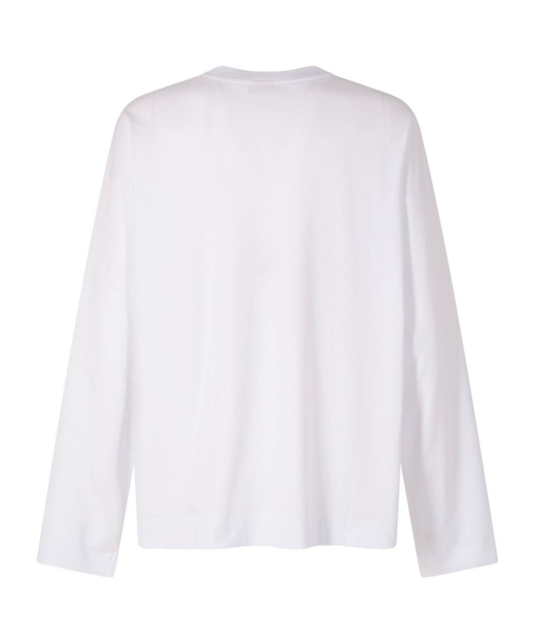 Dries Van Noten Hegland Long-sleeved Printed T-shirt In White